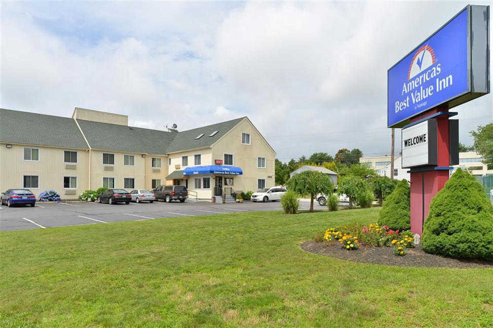 Americas Best Value Inn New London Mystic Eksteriør billede