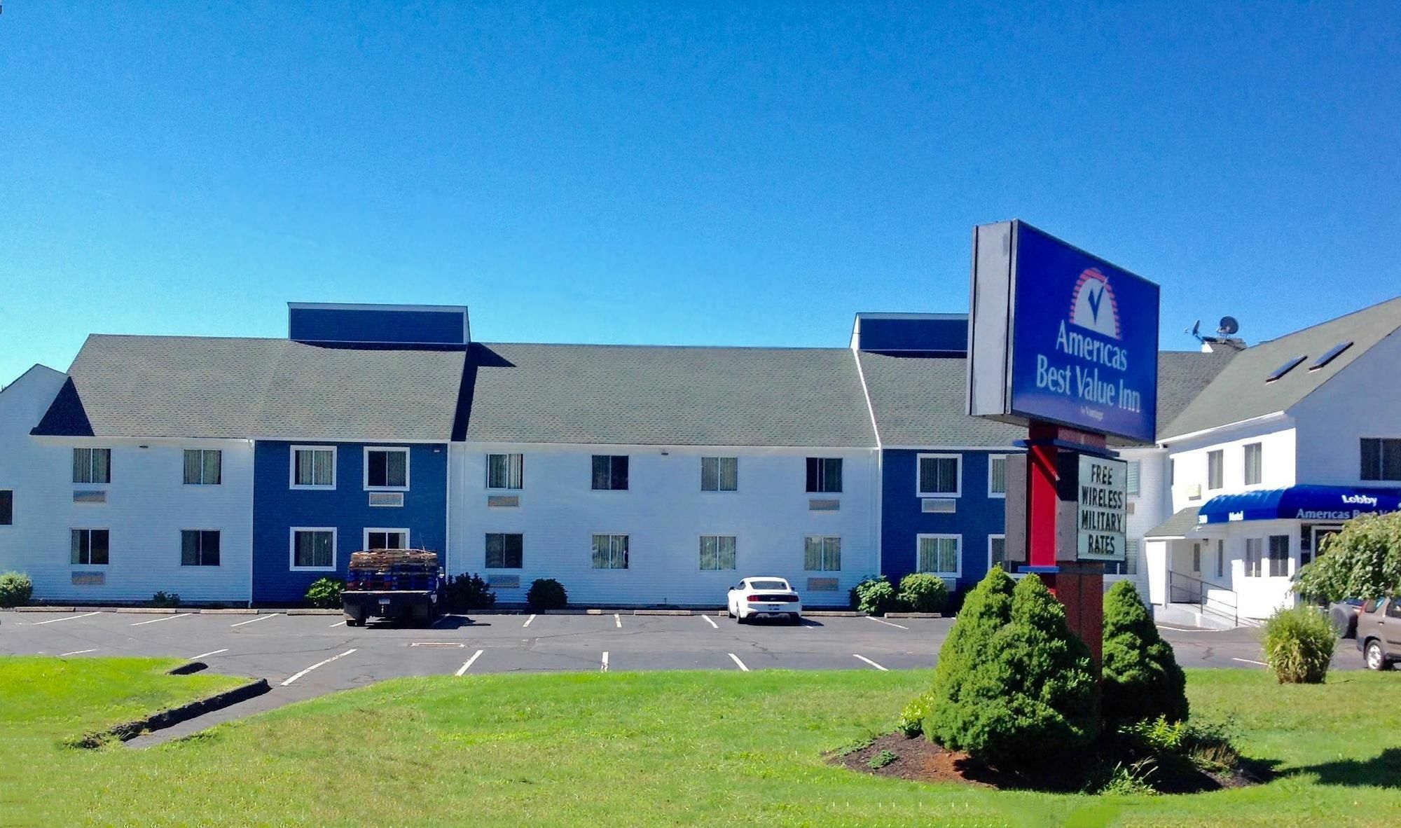 Americas Best Value Inn New London Mystic Eksteriør billede